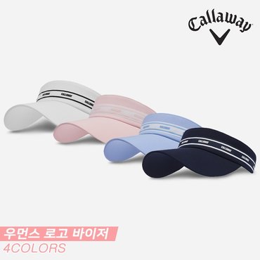 캘러웨이 [캘러웨이정품]2022 캘러웨이 우먼스 로고 바이저(WOMENS LOGO VISOR) 골프모자[4COLORS][여성]