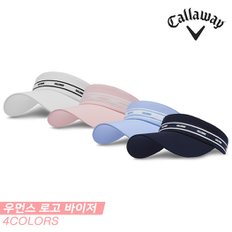 [캘러웨이정품]2022 캘러웨이 우먼스 로고 바이저(WOMENS LOGO VISOR) 골프모자[4COLORS][여성]