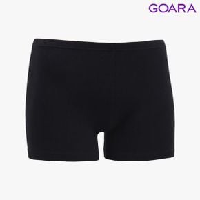 검정속바지 교복속바지 여성 학생 3부 면 스판 무지 베이직 1매_P374461960