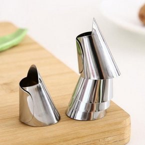 스텐 손톱보호 엄지 골무 손가락 칼 보호가드 1P DD-12066