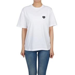 칼하트윕 하트 패치 여성 반팔티셔츠 I032318 00AXX