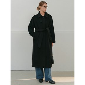 아만다 레글런 캐시미어 코트_블랙 / AMANDA REGLAN CASHMERE COAT_BLACK