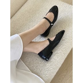 alice pearl maryjane flat black