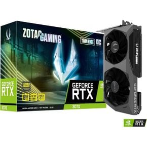 미국 조텍 그래픽카드 ZOTAC Gaming GeForce RTX 3070 Twin Edge OC Low Hash Rate 8GB GDDR6 25