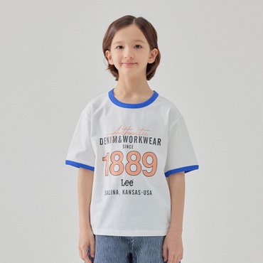 Lee Kids 그래픽 링거티 블루 LK2502ST04BL