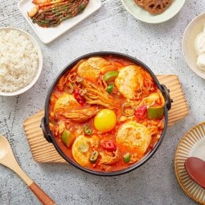 담짜 정통 우삼겹 얼큰 순두부찌개(2인분/730g)