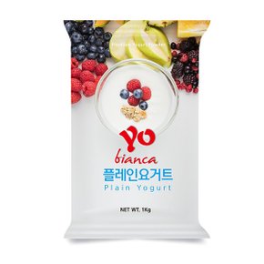 젤스타 요비앙카 플레인 요거트 파우더 1kg 1박스12개