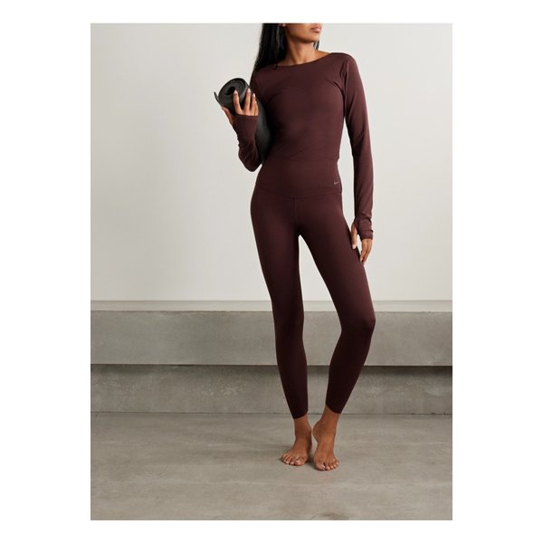 젠비 드라이핏 인피나소프트 7/8 레깅스 버건디 46376663162952329