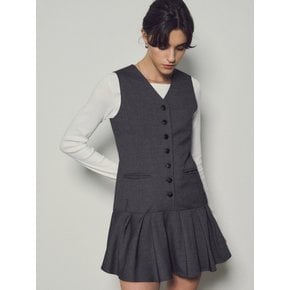 Low-rise Tailored Dress_CTOP705(Charcoal)