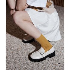 Tropi Loafer Leggero Ivory 사이드버클 플랫폼굽 5.5CM