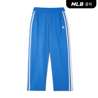 MLB [코리아공식] 베이직 스몰로고 냉감 와이드팬츠 LA (Ptn.Blue)