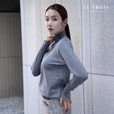 [LE TROIS]24FW 르투아 슬릿 터틀넥니트 4종