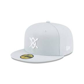 New Era X Daily Paper 그레이 59FIFTY 5950 Fitted Hat 8776317