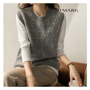 ATMARK (77까지)체스트패턴니트베스트_AA39VT034G