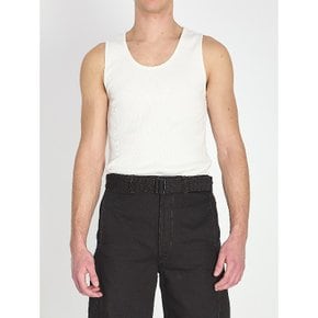 [해외배송] 르메르 리브 텍스처 크루넥 탱크탑 TS0006 LJ1030 WH086