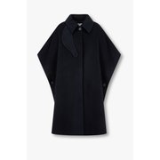 [파주점] 울 캐시미어 하이넥 케이프 코트 7125416503