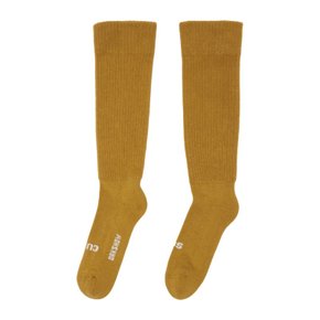 다크쉐도우바이릭오웬스 옐로우 코튼 니삭스 DA01D1470 SOCKC 4211 Mustard /Milk