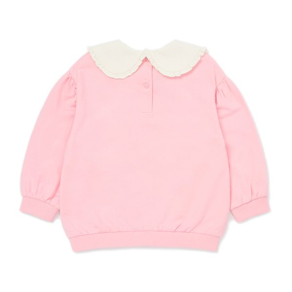 [여주점] [오프라벨 여주점] 블루독베이비 (PK) 코지 퍼프소매 스웨트셔츠 (45114-334-07)