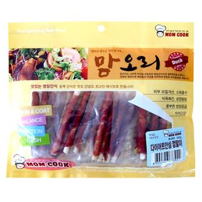 강아지육포간식 강아지 맘쿡 저지방 오리 껌말이 300g 1P 반려견 간식