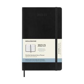 일본 불렛저널 몰스킨 다이어리 MoleSkine DSB18MN3Y23 월간 2022년 7월 시작 18개월 소프트 커