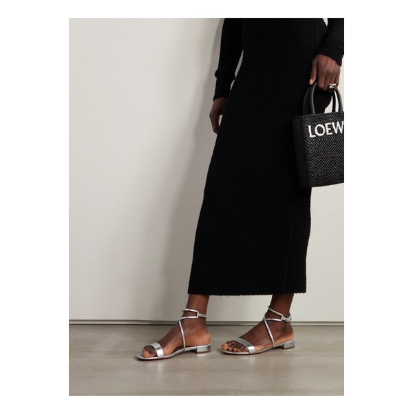 미스 초코 메탈릭 가죽 샌들 1647597327075983