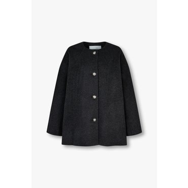 GCUT [대구신세계 단독]로고 버튼업 울 블렌드 코트(7224416001)