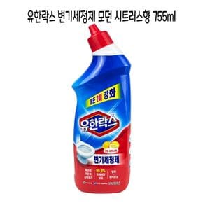 유한락스 변기세정제 모던시트러스향 755ml - 0