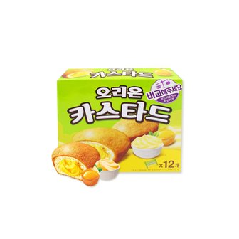  오리온 카스타드 276g 12개입 / 각과자