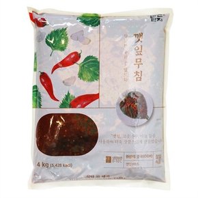 깻잎무침 4kg