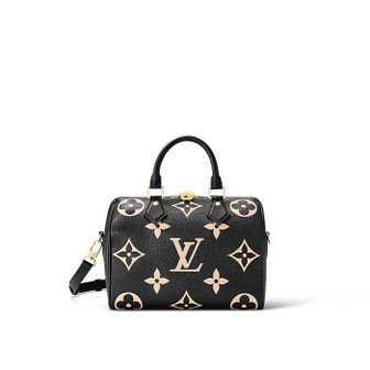 LOUIS VUITTON 스피디 반둘리에 25 바이컬러 M58947 M58947