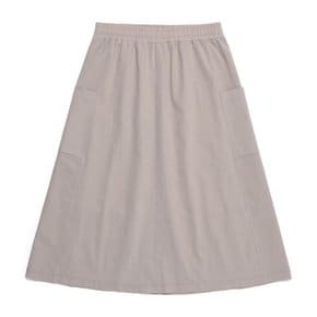 [여주점] N252WSK190 여성 프로즌에어 롱스커트 MOURNING GREY