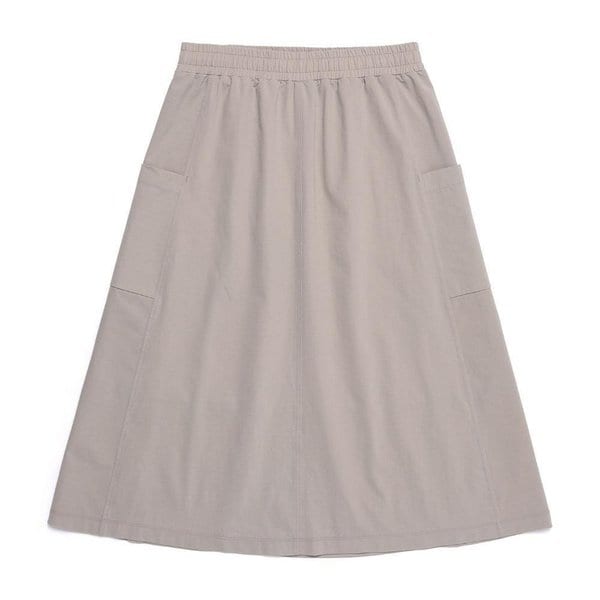 [여주점] N252WSK190 여성 프로즌에어 롱스커트 MOURNING GREY