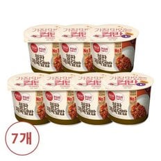 햇반 컵반 철판제육덮밥256g x 7개