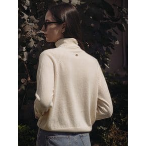 Daily wool blended turtleneck knit_Ivory