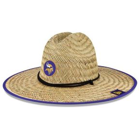 [해외] 1072456 NFL [미네소타 바이킹스] 2022 NFL Camp Official Straw Lifeguard Hat Natural