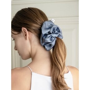 [2SET] HDM009 Basic satin scrunchie