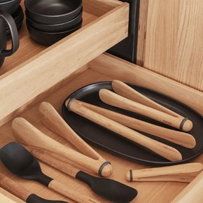 에바솔로 노르딕 키친 우드 서빙 집게 24.5cm