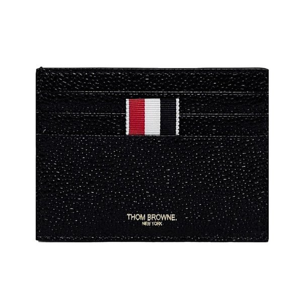 RWB 엣지 페블 그레인 카드지갑/블랙/MAW165B05581 001