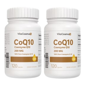 VitaCosmoX 코큐텐 코엔자임Q10 200mg 120정 x2통 1+1행사 중