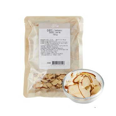  [브레드가든] 껍질있는 아몬드 슬라이스(Almond/150g)