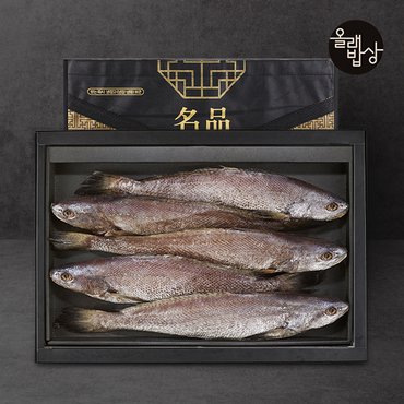 올래밥상 제주 자연산 손질 반건민어 선물세트 5미 2kg/미당 400g