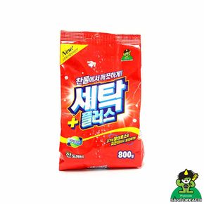 우리상점 세탁플러스 가루세제 800g