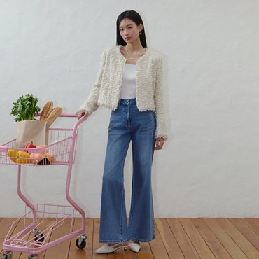 잇미샤 [25 S/S] 잇미샤 와이드 데님 팬츠 ITP2ZDP740