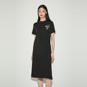 [공식][타미힐피거] 모던 시그니처 티 드레스 (T32E1WOP31TWT1BDS)