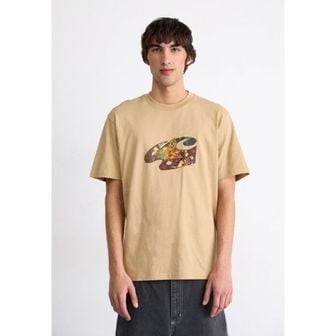 칼하트 WIP 4510058 Carhartt PALETTE - Print T-shirt sable