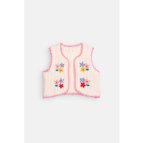 26FW 아동 베스트 니트 VEST YULIYAMI GRC-W26-V0111