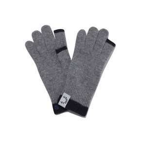 season motif knit glove_CAHAX23513GYX