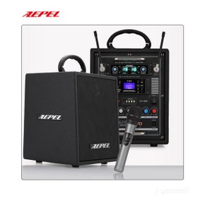 FC-800 100W 충전 휴대용 앰프스피커 1채널 핀마이크