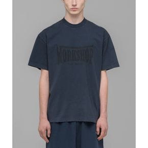 (M) 빅터 티셔츠 다크 블루 VICTOR T-SHIRT DARK BLUE