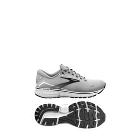 4686193 BROOKS Mens Ghost 15 Running Shoes - 2E/ Wide Width In Alloy/oyster/black